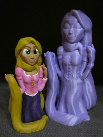 Rapunzel (Easy print no support)