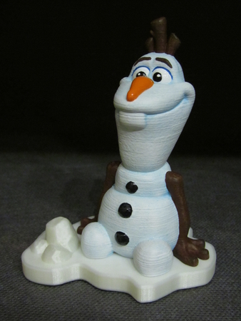  Olaf (easy print no support)  3d model for 3d printers