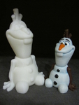  Olaf (easy print no support)  3d model for 3d printers