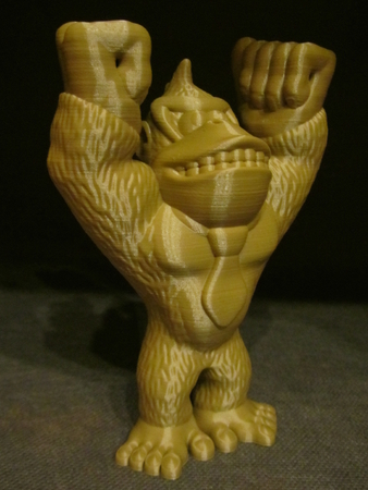  Donkey kong (easy print no support)  3d model for 3d printers