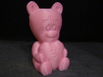 Modelo 3d de Oso de peluche (fácil de impresión sin soporte) para impresoras 3d