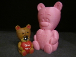  Teddy bear (easy print no support)  3d model for 3d printers