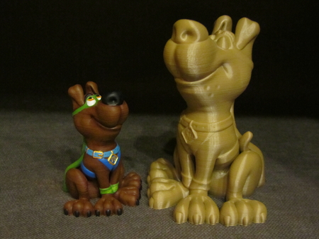 Modelo 3d de Scooby (fácil de impresión sin soporte) para impresoras 3d