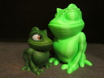 Modelo 3d de Pascal, el camaleón (fácil de impresión sin soporte) para impresoras 3d