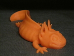  Axolotl (easy print no support)  3d model for 3d printers