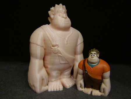  Wreck-it ralph (easy print no support)  3d model for 3d printers