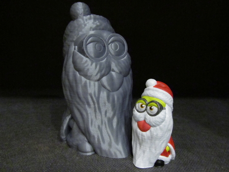 Minion Santa Claus (Easy print no support)