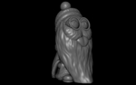  Minion santa claus (easy print no support)  3d model for 3d printers