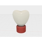  Heart tea lamp  3d model for 3d printers