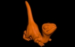  Velociraptor (easy print no support)  3d model for 3d printers