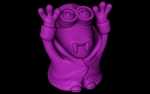  Minion dracula (easy print no support)  3d model for 3d printers