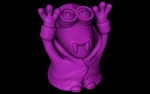 Modelo 3d de Minion drácula (fácil de impresión sin soporte) para impresoras 3d