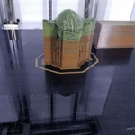  Mini yoda multicolor remix  3d model for 3d printers