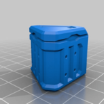  Triangle box for tabletop stuff  3d model for 3d printers