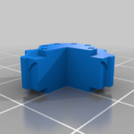  Sector imperialis column end connectors  3d model for 3d printers