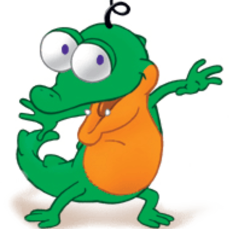 Schnappi bust [German Cartoon Crocodile]