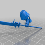  Charging grey knight  3d model for 3d printers