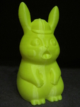  Pikachu (easy print no support)   3d model for 3d printers