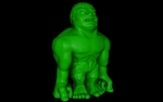  Hulk (easy print no support)   3d model for 3d printers