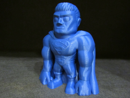 Modelo 3d de Superman (fácil de impresión sin soporte)  para impresoras 3d