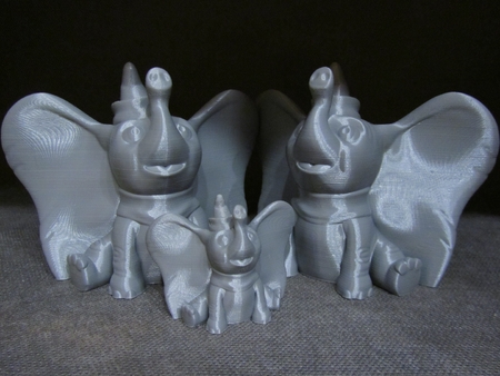  Dumbo (easy print no support)  3d model for 3d printers