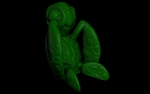  Squirt turtle (easy print no support)  3d model for 3d printers
