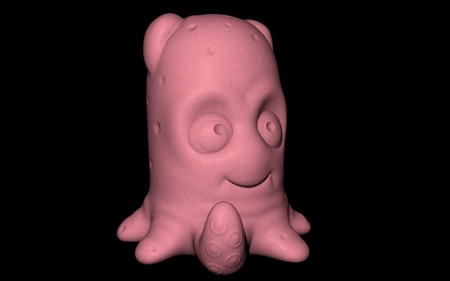  Pearl the octopus (easy print no support)  3d model for 3d printers