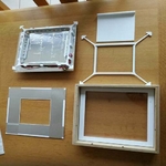  Lithophane with ikea ribba frame and led lighting  3d model for 3d printers