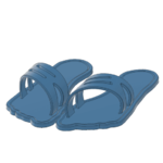  Slippers  3d model for 3d printers