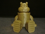  Sandy cheeks (easy print no support)  3d model for 3d printers