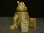  Sandy cheeks (easy print no support)  3d model for 3d printers