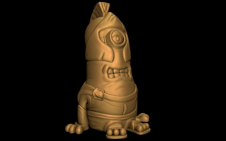 Modelo 3d de Minionides (fácil de impresión sin soporte) para impresoras 3d