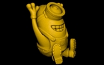  Happy minion (easy print no support)  3d model for 3d printers