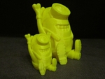 Modelo 3d de Feliz minion (fácil de impresión sin soporte) para impresoras 3d