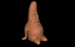  Patrick star (easy print no support)  3d model for 3d printers