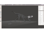 Modelo 3d de T-rex esqueleto para impresoras 3d