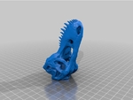 Modelo 3d de T-rex esqueleto para impresoras 3d
