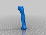 Modelo 3d de T-rex esqueleto para impresoras 3d