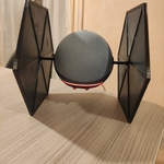  Tie fighter echo dot 4th gen  3d model for 3d printers