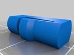 Modelo 3d de Mano-tornillo de la abrazadera para impresoras 3d