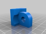 Modelo 3d de Mano-tornillo de la abrazadera para impresoras 3d