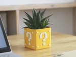  Video game planter collection  3d model for 3d printers