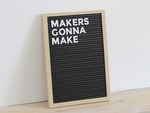  Letter board - fully 3d printed  3d model for 3d printers