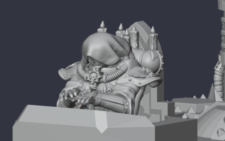  Balistic pianist for organ tanks  3d model for 3d printers