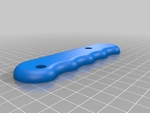  Hand saw handle  3d model for 3d printers