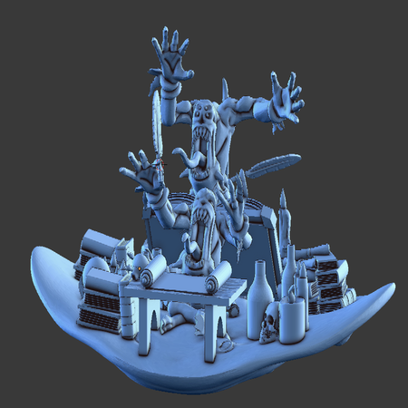 Modelo 3d de Indigo scriblers de caos para impresoras 3d