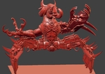  Kfc grinder demon  3d model for 3d printers