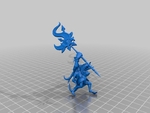  Change caster  3d model for 3d printers