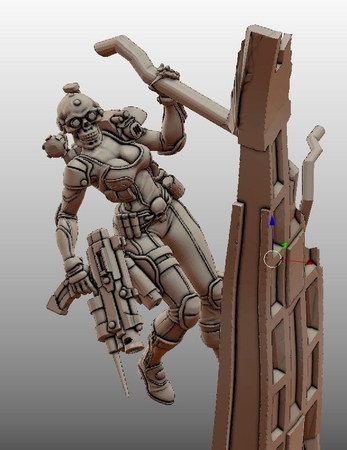  Eve assassin  3d model for 3d printers