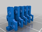  Pulse pistol  3d model for 3d printers